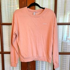 NWOT DIVIDED "Love" Sweatshirt